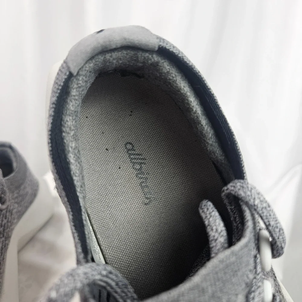 allbirds Tree Dasher 2 Women's Sneaker Grey Size 7 Active Shoe Natural Materials